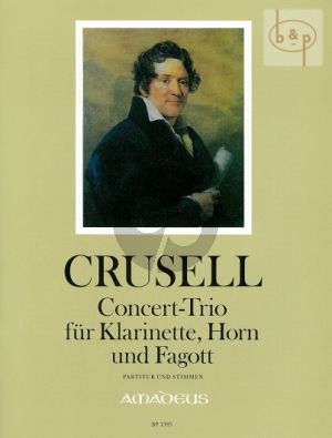 Concert-Trio for Clarinet in Bb, Horn in F and Bassoon Scoreand Parts