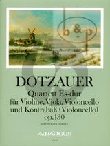Quartet E-flat major Op.130 (Vi.-Va.-Vc.-Double Bass[Vc.]) (