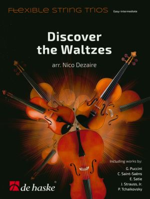 Album Discover the Waltzes (Flexible String Trio) (Score/Parts) (arr. by Nico Dezaire)