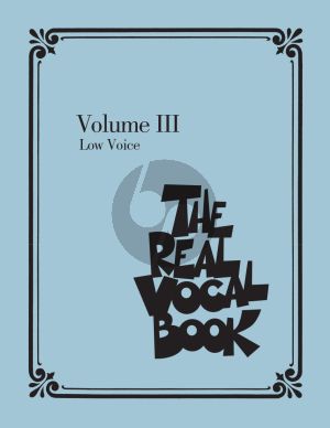 The Real Vocal Book Vol.3 (Low Voice)