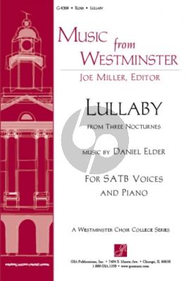 Elder Lullaby from 3 Nocturnes for SATB and Piano