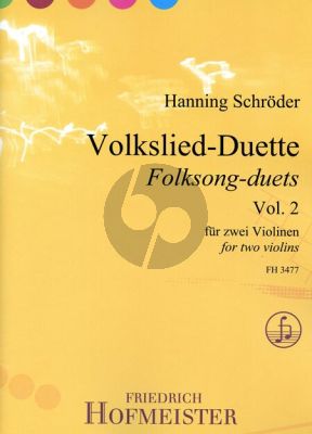 Volkslied Duette Vol.2