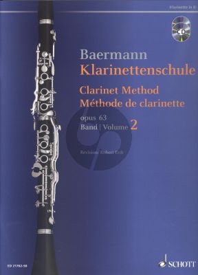 Klarinettenschule Op.63 Vol.2 Bk-Cd