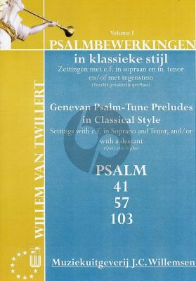 Psalmbewerkingen in Klassieke Stijl Vol. 1