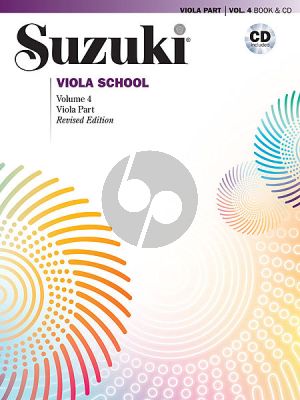 Suzuki Viola School Vol.4 (Bk-Cd) (Revised)