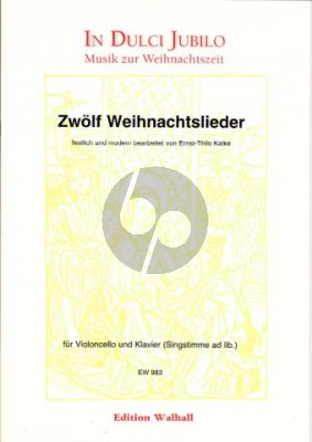 12 Weihnachtslieder Violoncello-Klavier