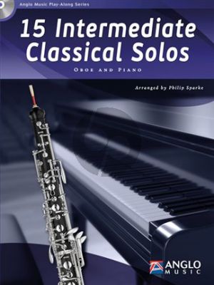 15 Intermediate Classical Solos Oboe-Piano