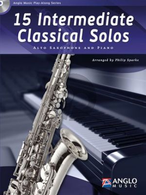 15 Intermediate Classical Solos Alto Sax.
