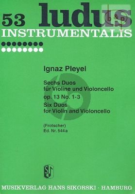 6 Duos Op.13 (No.1 - 3) (Violin-Violoncello)