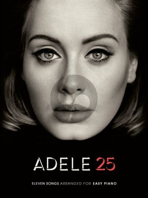 Adele 25 easy piano