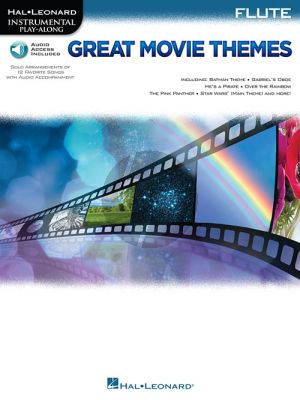 Great Movie Themes Intrumental Play-Along Flute