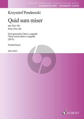 Quid sum miser (from: Dies illa)