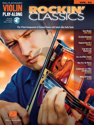 Rockin' Classics (Violin Play-Along Series Vol.53)