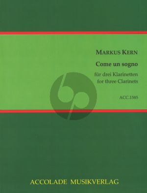 Kern Come un Sogno 3 Clarinets (Score/Parts)