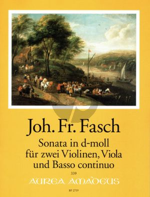 Fasch Sonata in d-moll 2 Violinen, Viola und Bc.