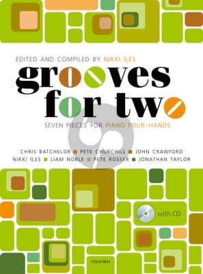 Grooves for Two (7 Pieces for Piano 4 Hands) (Bk-Cd)