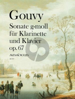 Gouvy Sonate in g-moll Op. 67 Klarinette[Bb]-Klavier