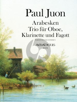 Juon  Arabesken Trio Op. 73 Oboe-Klarinette und Fagott