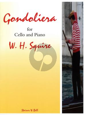 Squire  Gondoliera for Cello and Piano