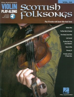 Scottish Folksongs (Violin Play-Along Series Vol.54)