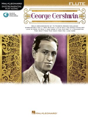 George Gershwin Instrumental Play-Along for Flute