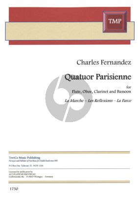 Fernandez Quatuor Parisienne Flöte, Oboe [Englischhorn], Klarinette-Fagott