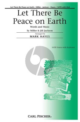 Miller Let There be Peace on Earth SATB-Piano