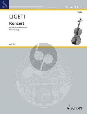 Ligeti  Konzert (1990/92) (Violine-Orch.) (Klavierauszug)