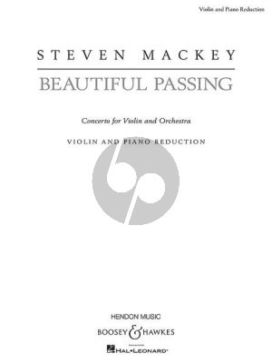 Mackey Beautiful Passing Violin-Orchestra (piano red.)