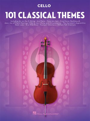 101 Classical Themes for Cello