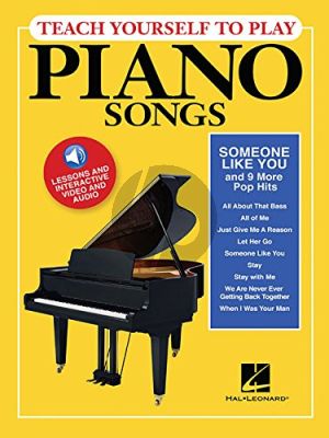 Teach Yourself to Play Piano Songs “Someone like You & 9 more Pop Hits