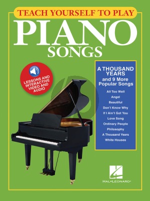 Teach Yourself to Play Piano Songs “A Thousand Years & 9 more popular Songs