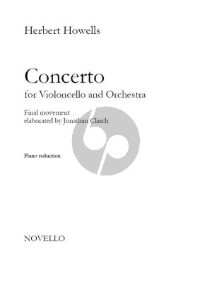 Howells Cello Concerto Final Movement Violoncello-Piano