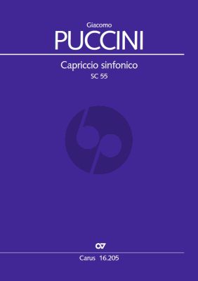 Puccini Capriccio Sinfonico SC 55 fur Orchester Partitur (Herausgegeben von by Dieter Schickling)