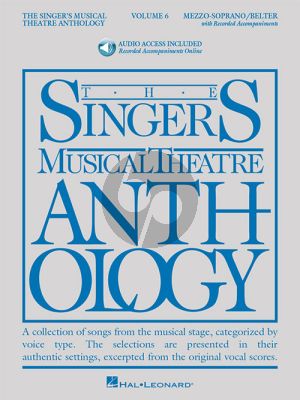 The Singer's Musical Theatre Anthology Vol.6 Mezzo-Soprano/Belter