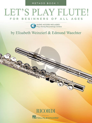 Weinzierl-Wachter Let's Play Flute! - Method Book 1 Book with Online