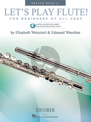 Weinzierl-Wachter Let's Play Flute! - Method Book 2 Book with Online
