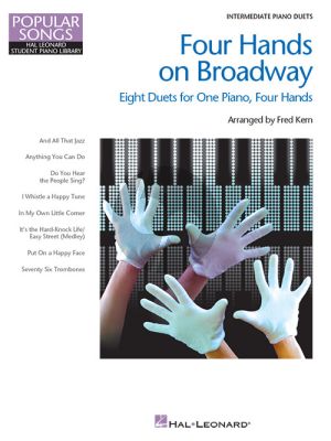 Four Hands on Broadway Piano 4 Hds.