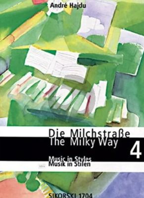 Hajdu Milchstrasse Vol.4 Musik in Stilen Piano (An Introduction to Piano Playing)
