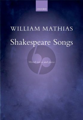 Mathias Shakespeare Songs SATB-Piano