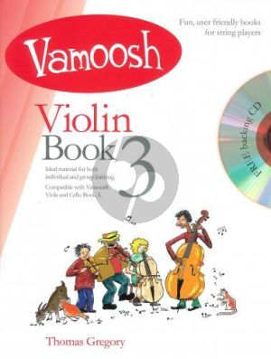 Gregory Vamoosh Violin Book 3 (Bk-Cd)