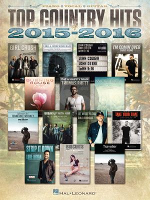 Top Country Hits 2015-2016 Piano-Vocal-Guitar