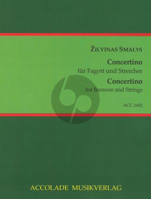 Smalys  Concertino Bassoon-String Orch. (piano red.)