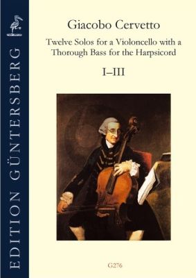 Twelve Solos for a Violoncello with a Thorough Bass for the Harpsicord Op.2 Vol.1