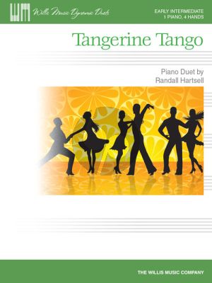 Hartsell Tangerine Tango Piano 4 Hds