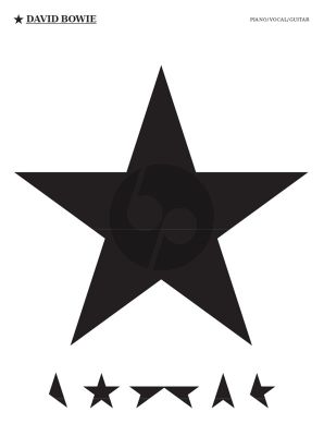 Bowie Blackstar Piano-Vocal-Guitar