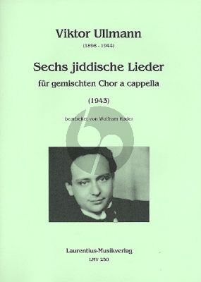Ullmann 6 Jiddische Lieder SATB Partitur (Wolfram Hader)