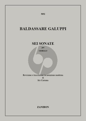 Galuppi 6 Sonate per Cembalo