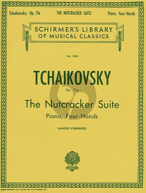 Tchaikovsky The Nutcracker Suite Op.71A Piano 4 Hds