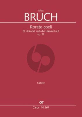 Bruch Rorate coeli Op.29 Partitur